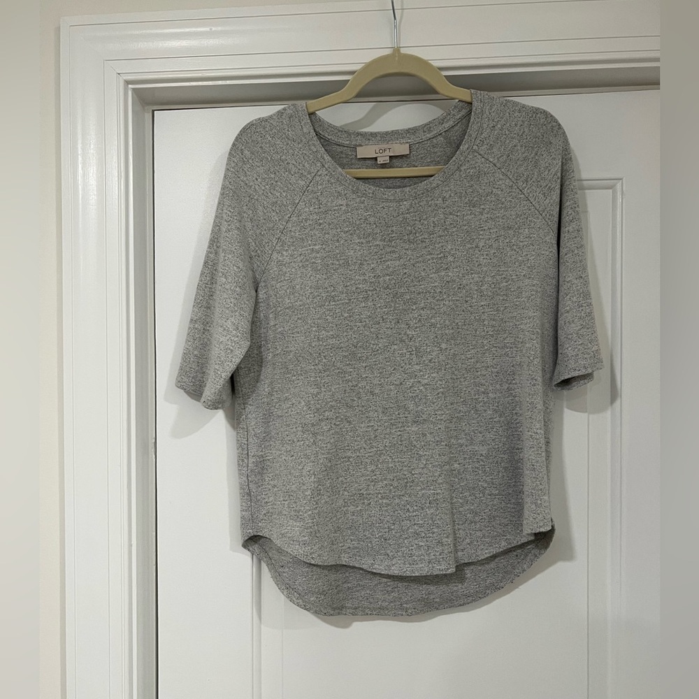 Loft Gray Blouse